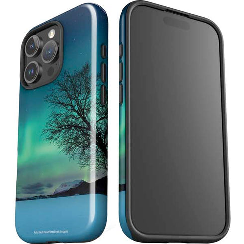 StockTrek Aurora Borealis over a lake in Norway iPhone 16 Pro Impact Case